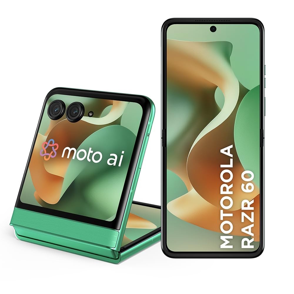 Motorola Razr 60: O Smartphone Dobrável com Tela pOLED 6,9" e Moto AI - 256GB, 24GB RAM, Câmera 50MP - Verde