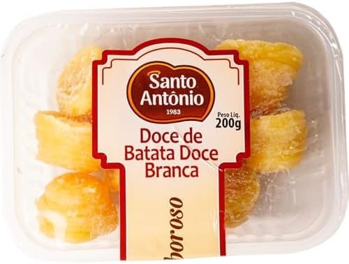 SANTO ANTONIO ALIMENTOS DOCE DE BATATA BRANCA BANDEJA 200G