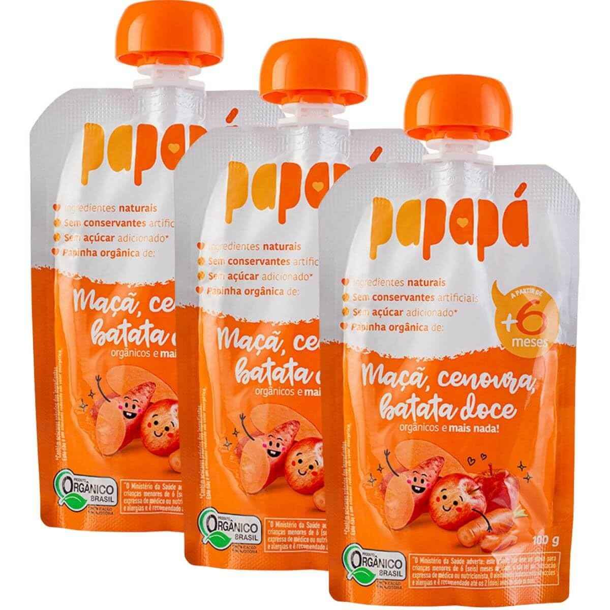 doce-bebes-papapa-e-para-maca-3-saudavel-alimentacao-papinhas-batata-100g-organicas-kit-a-cenoura-a
