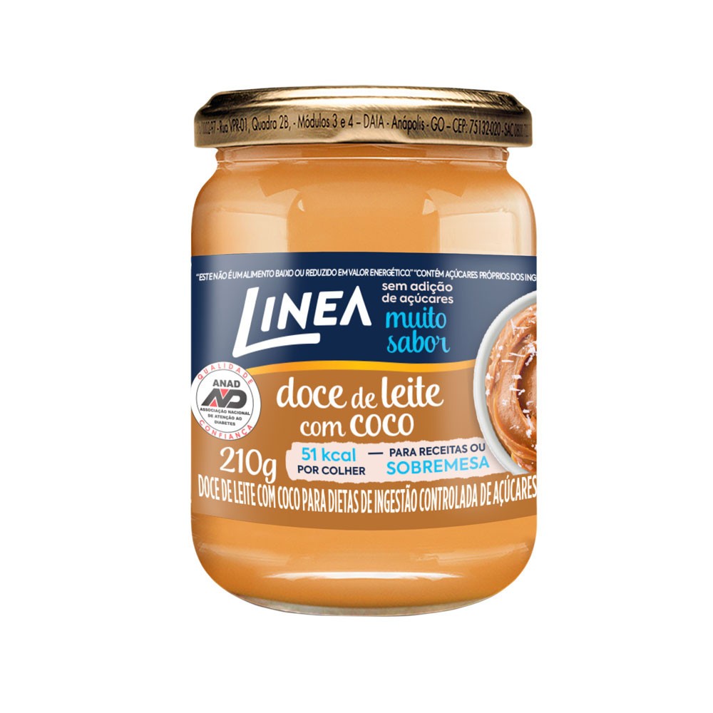 Doce de Leite com Coco Linea: Sabor e Leveza!