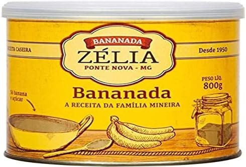 Doces Zélia Baada Lata 800G