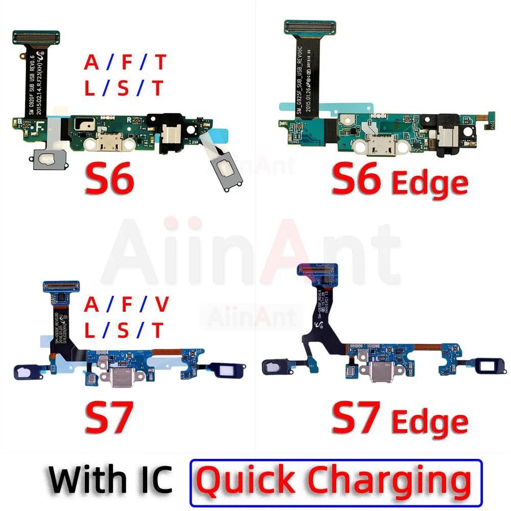 Dock Carregador Samsung S6/S7 Edge: Cabo Flexível Aiinant