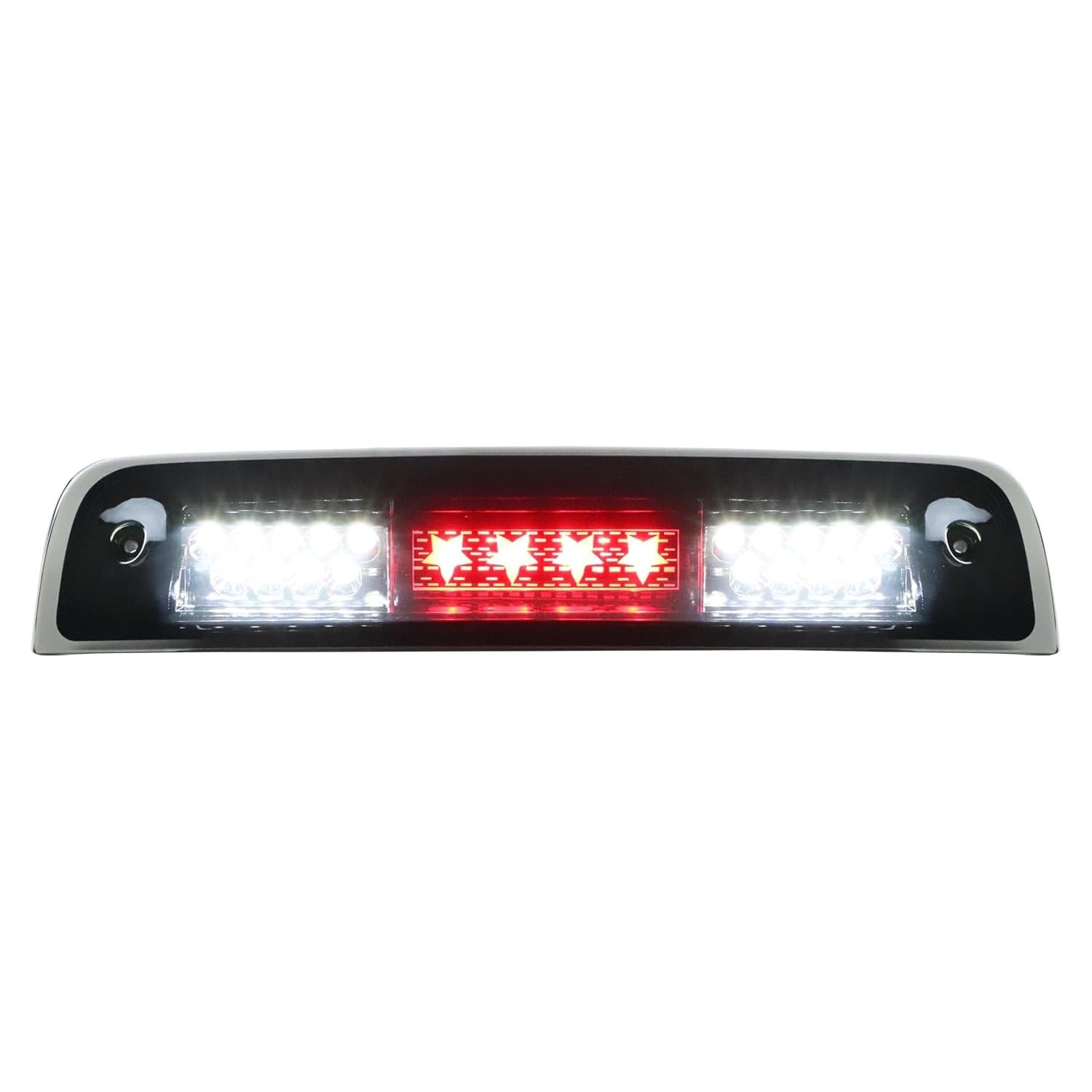 Terceira Luz de Freio LED Tresound para Dodge Ram 1500/2500/3500 (2009-2017) - Lente Fumê com Alta Visibilidade