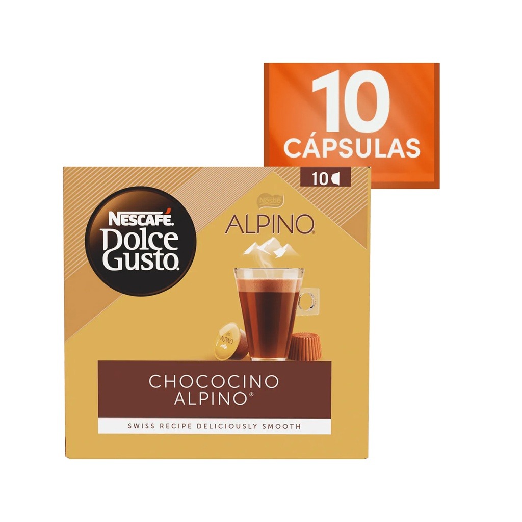 Dolce Gusto Alpino 10 Cápsulas: Sabor Intenso em Caixa Fechada Original