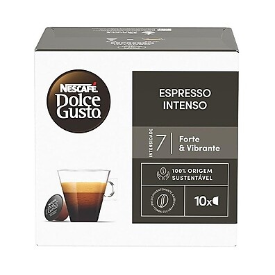Dolce Gusto Expresso Intenso: Sabor Forte em 10 Cápsulas