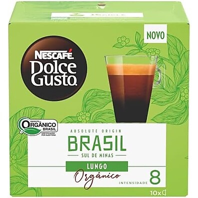 Café Orgânico Dolce Gusto Nescafé 10 Cápsulas
