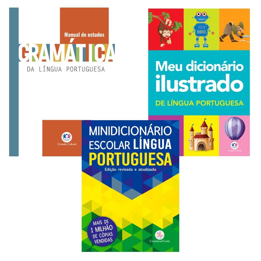 Domine o Português: Kit Dicionário + Gramática