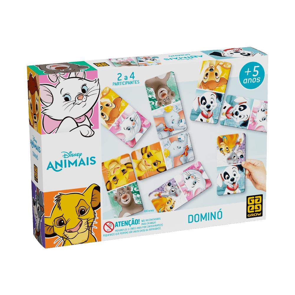 Dominó Disney Animais: Diversão Garantida!