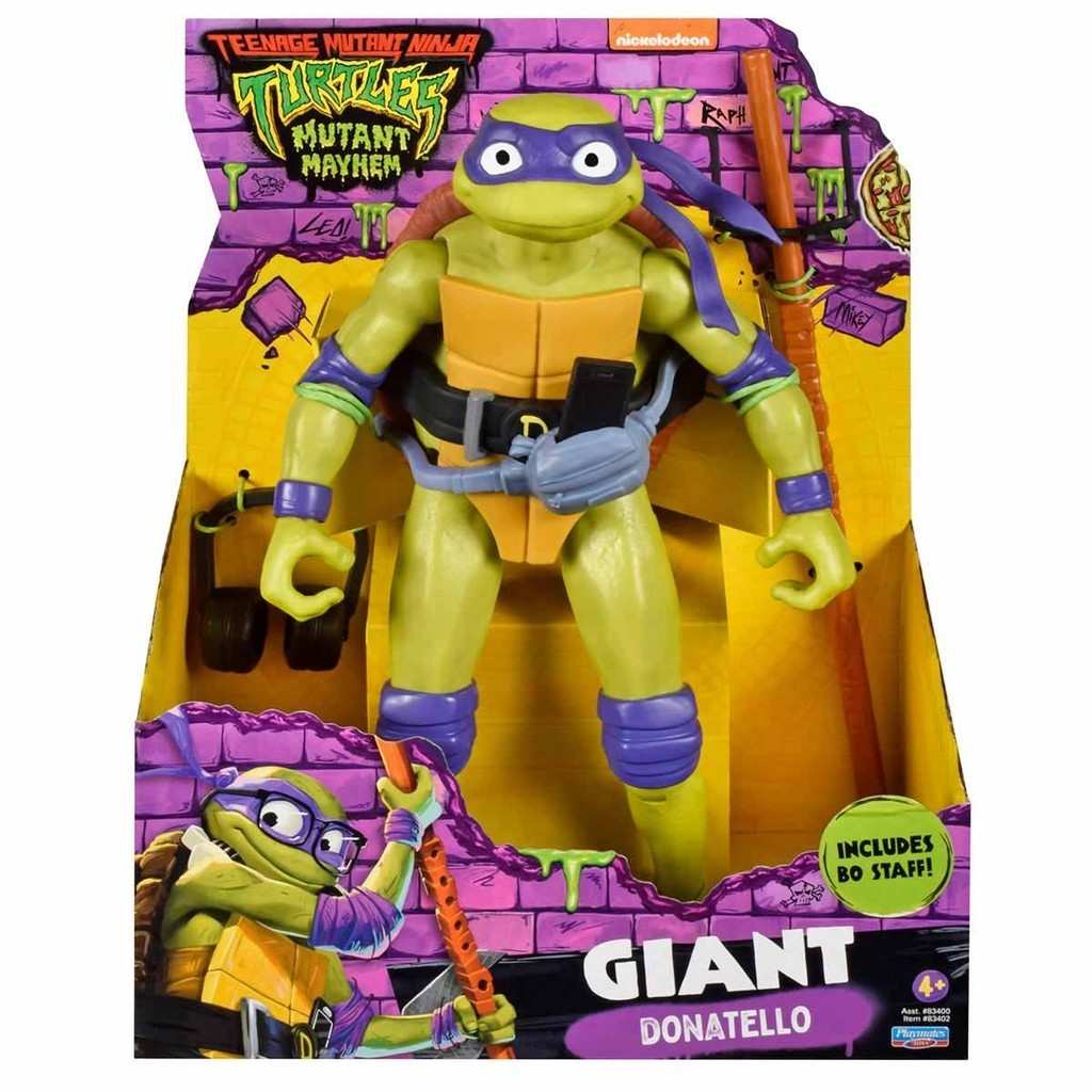 Donatello 30cm: O Herói Ninja Gigante!