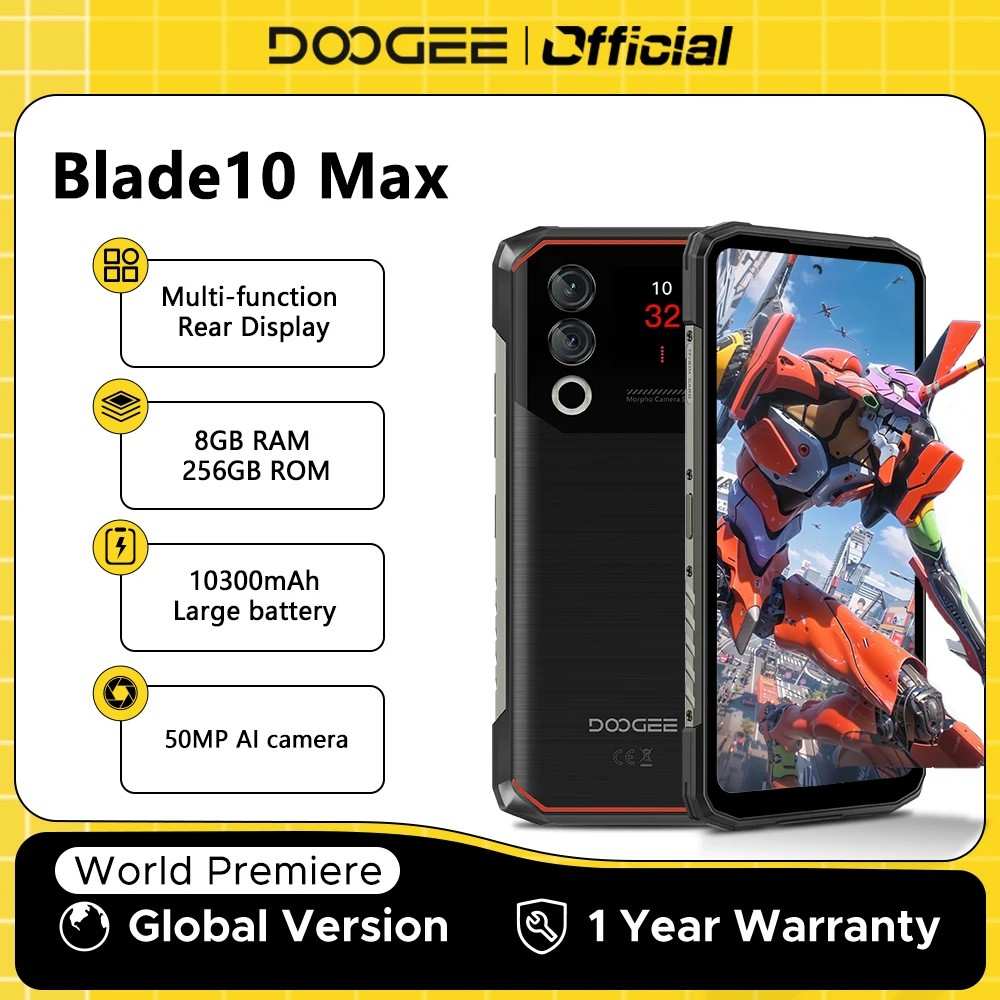 DOOGEE Blade 10 Max: O Robusto que Surpreende!