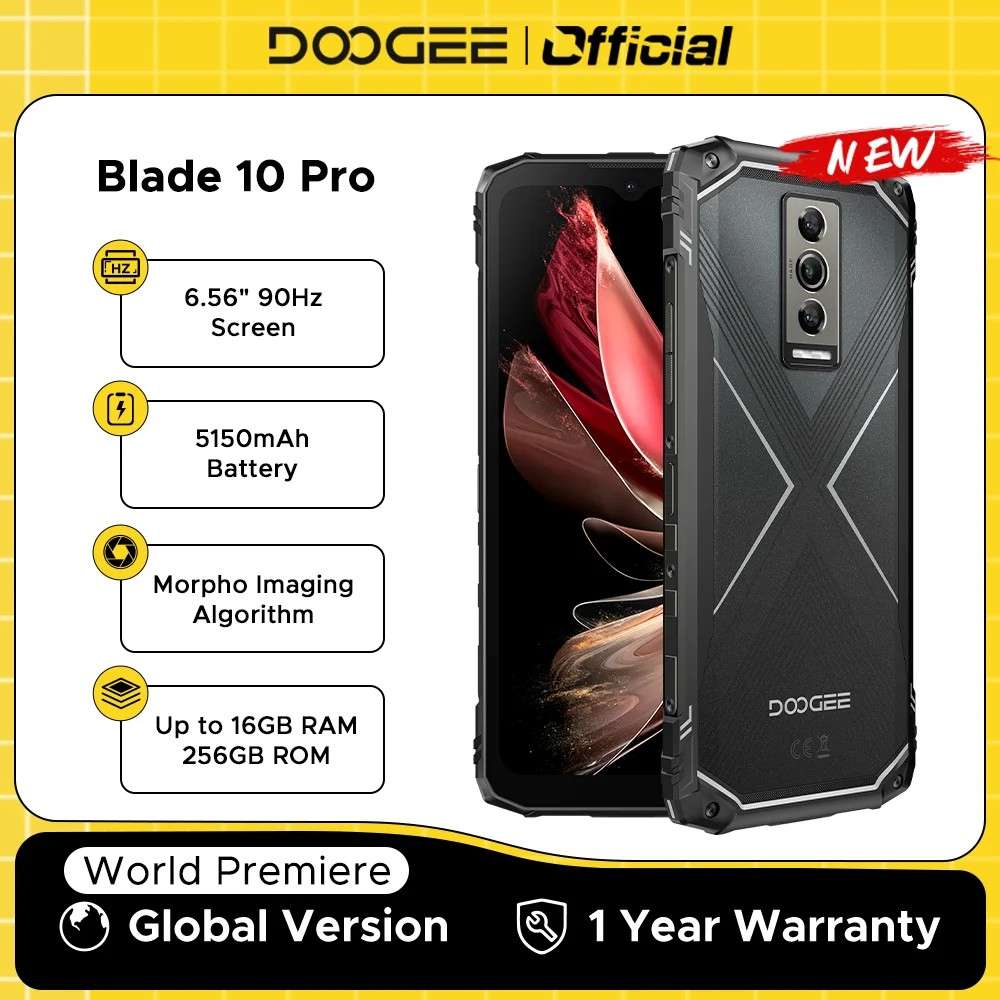 DOOGEE Blade 10 Pro: O Rugged Phone Imbatível