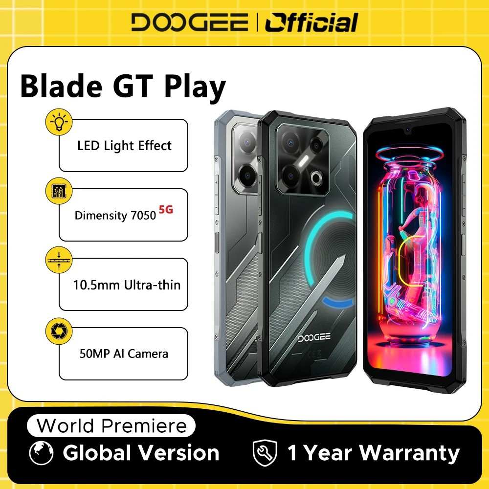 DOOGEE Blade GT Play: O 5G Robusto que Impressiona!