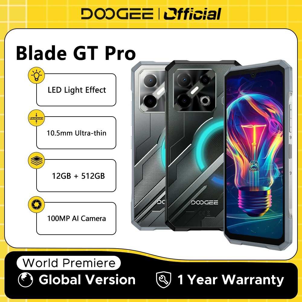 DOOGEE Blade GT Pro 5G: O Robusto e Elegante
