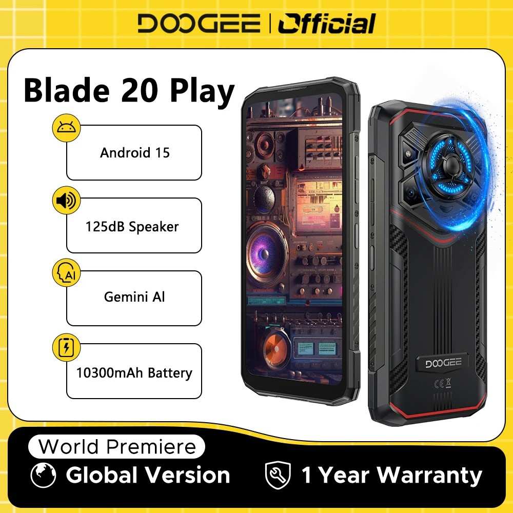 DOOGEE Blade20 Play: O 5G Robusto e Imbatível