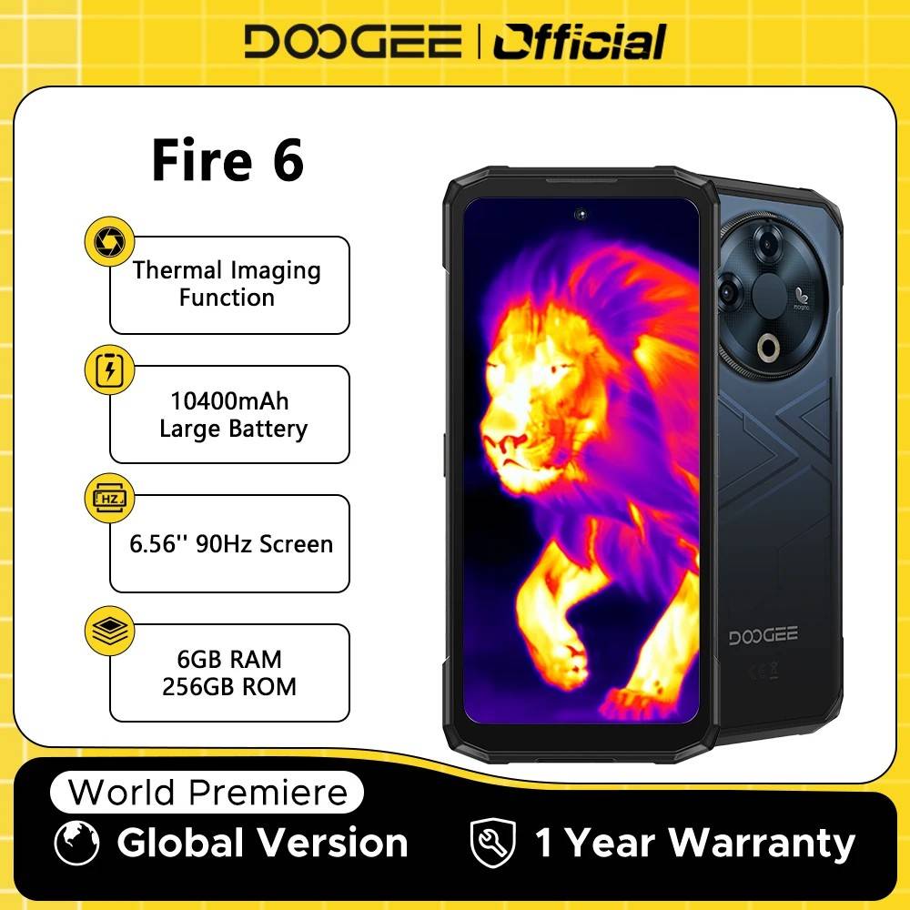 DOOGEE Fire 6: O Robusto que Surpreende!