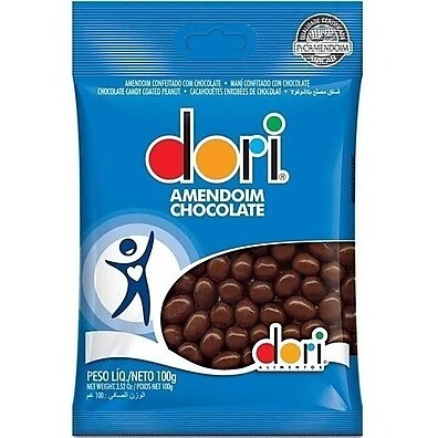 Dori Amendoim Chocolate 100g: Crocância Irresistível!