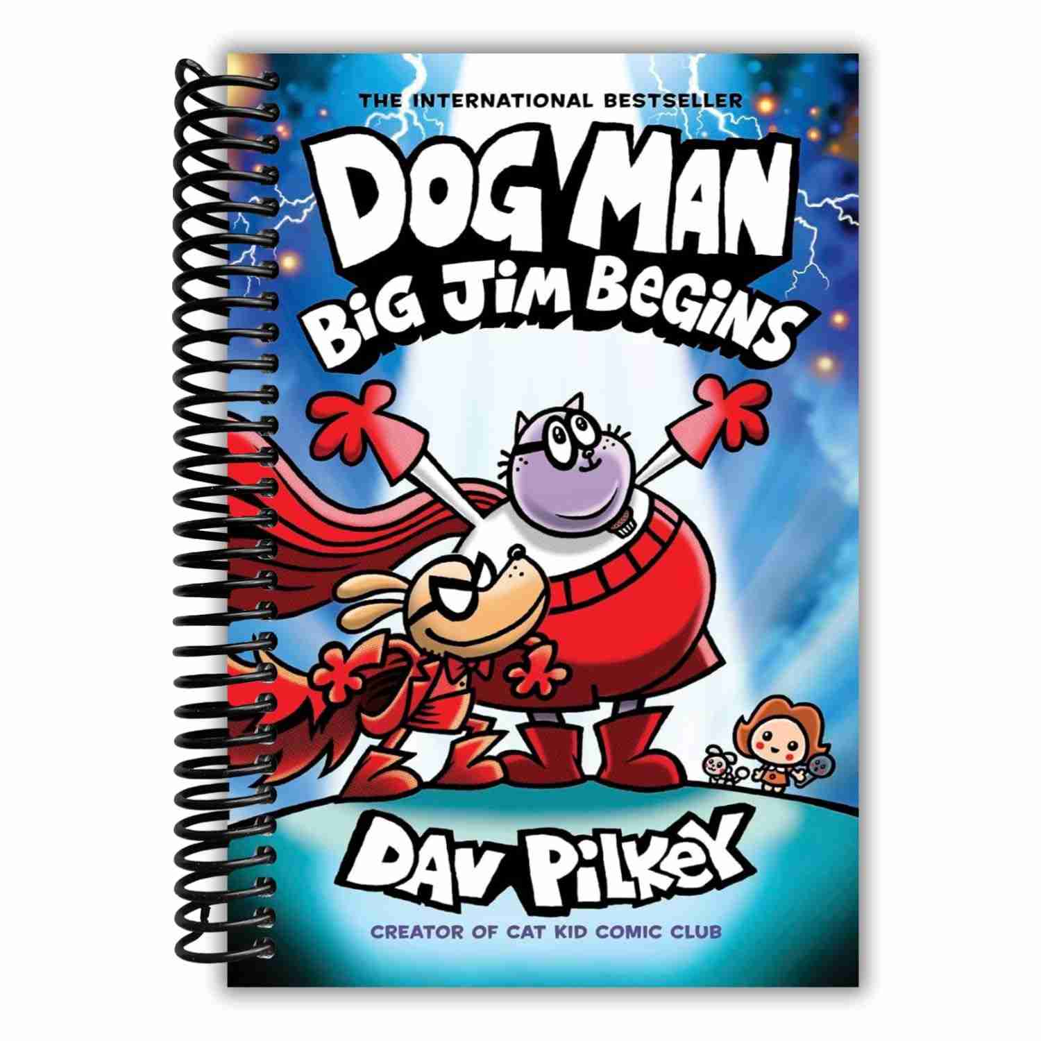 Dog Man: Big Jim Begins - A Origem dos Heróis em Quadrinhos de Dav Pilkey