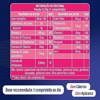 Vitamina Mulher 60 Cápsulas Neo Química: Energia e Beleza em Cada Dose
