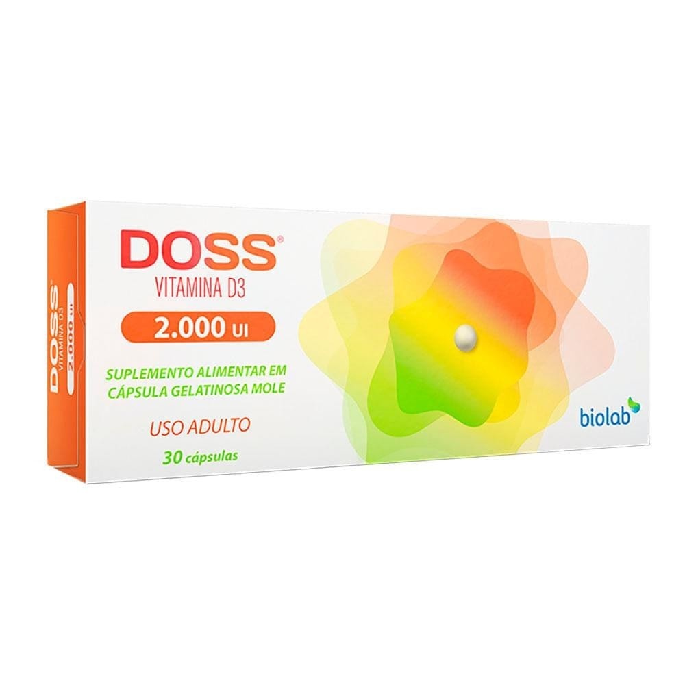 Doss 2000UI: Vitamina D para Saúde Óssea