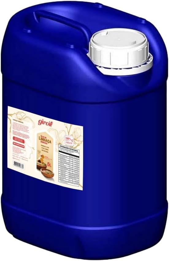 Giroil Óleo De Linhaça Dourara Extra Virgem - 5 L