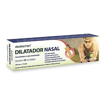 DoutorSan M: Respire Melhor com 10 Dilatadores Nasais