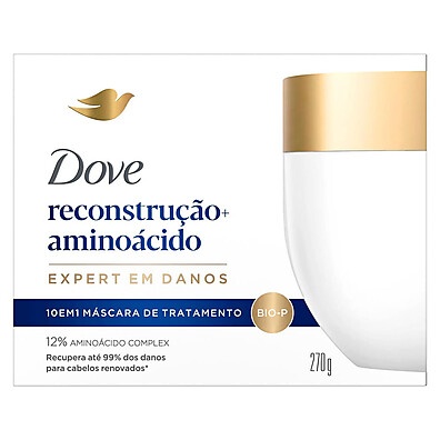 Dove 10 em 1: Reconstrução Capilar Poderosa