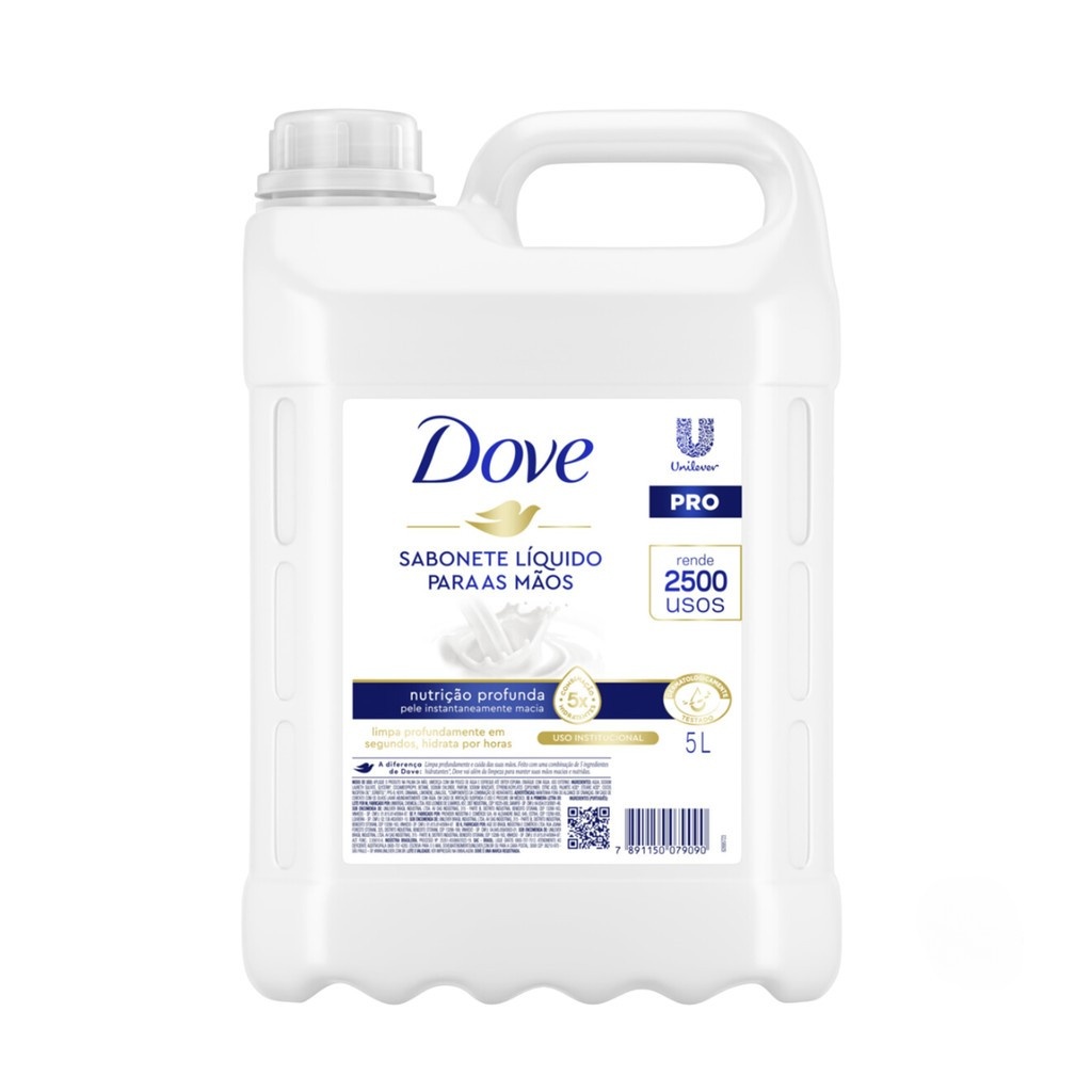 Dove 5L: Hidratação Profunda para sua Pele