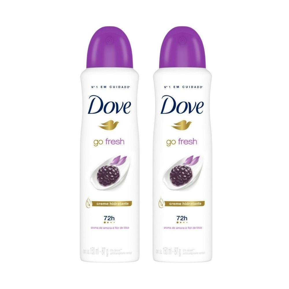 Dove Amora e Flor de Lótus: 72h de Frescor!