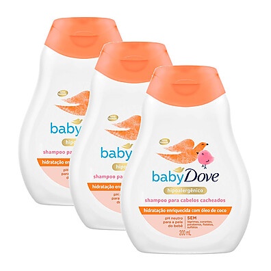 Dove Baby Cachos: Hidratação 3x Mais!