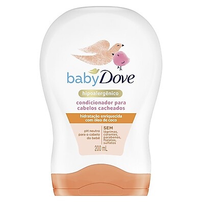 Dove Baby Hidratação Enriquecida para Cabelos Cacheados – 200ml