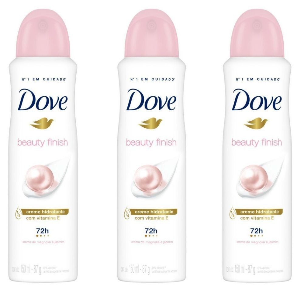 Dove Beauty Finish: 72h de Proteção e Cuidado