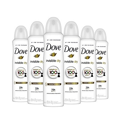 Dove Invisible Dry: Proteção 48h Sem Manchas!