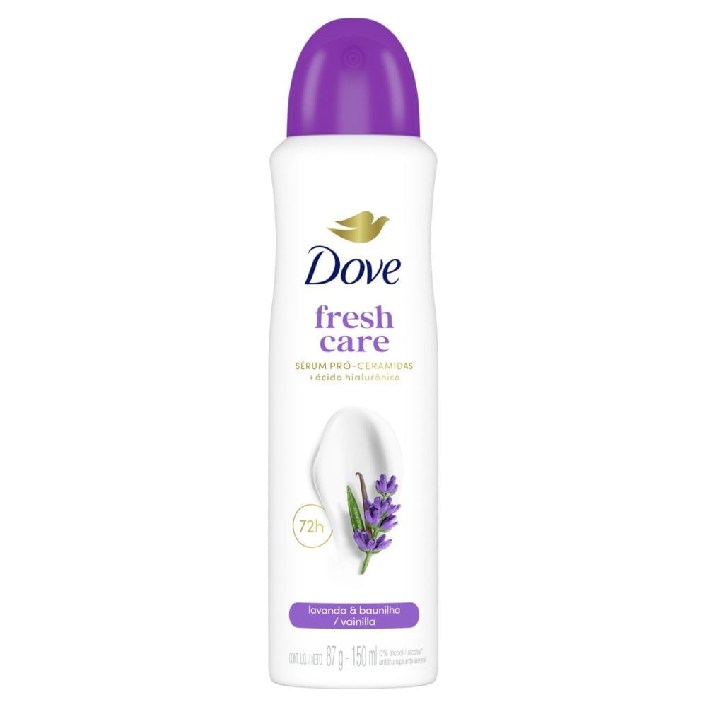 Dove Lavanda & Baunilha: 48h de Frescor!