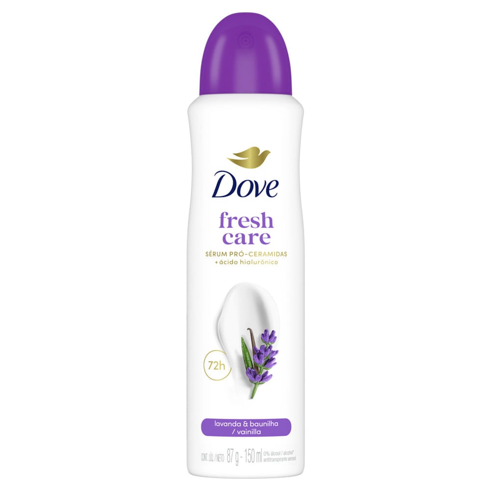 Dove Lavanda & Baunilha: 72h de Frescor e Cuidado