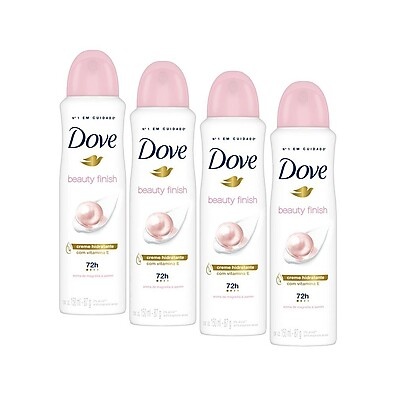 Dove Magnólia e Jasmim: Kit 4 Desodorantes 150ml