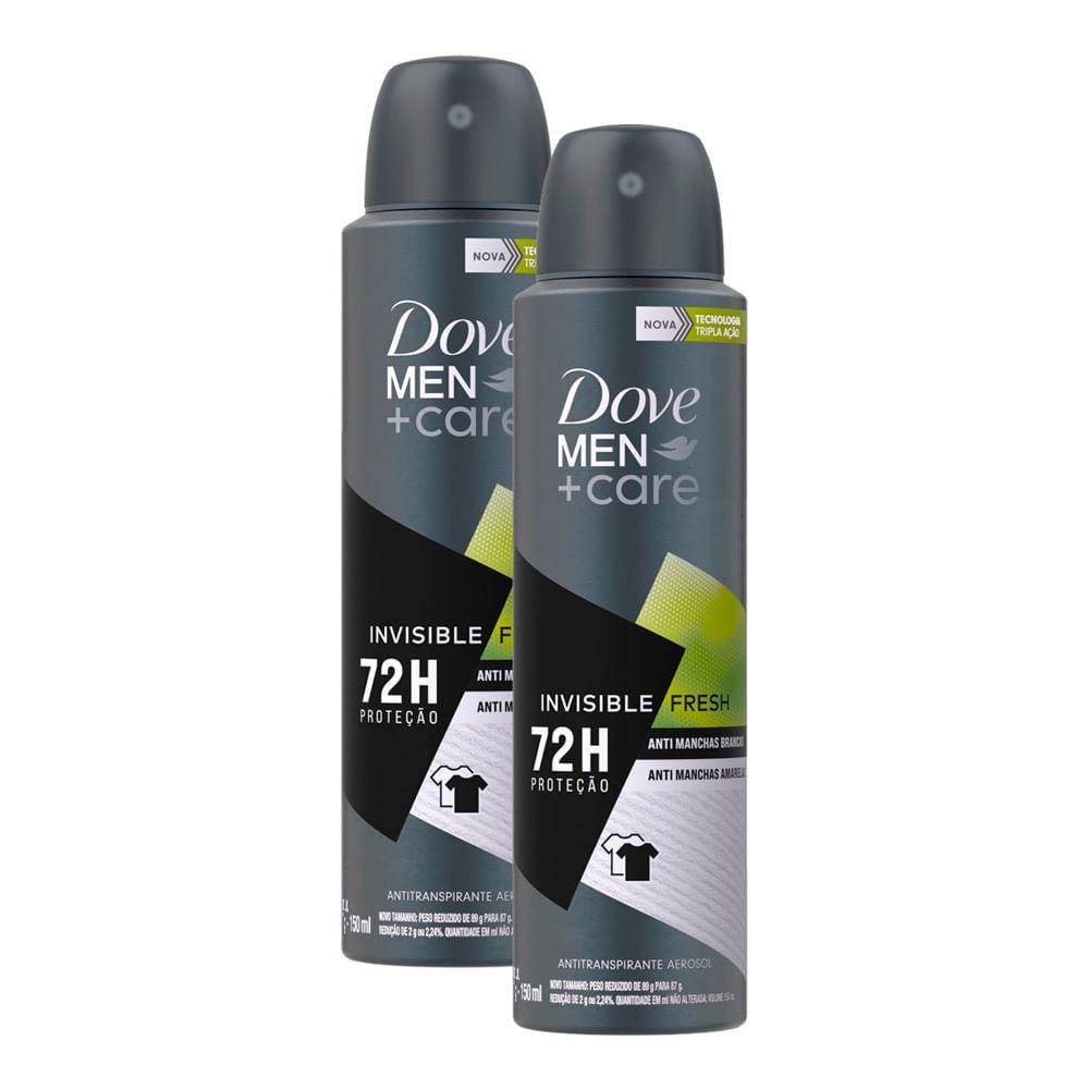 Dove Men + Care Invisible Fresh: 72h de Proteção
