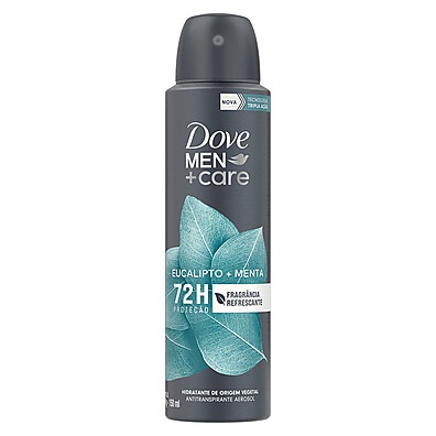 Dove Men Eucalipto e Menta: 72h de Frescor!