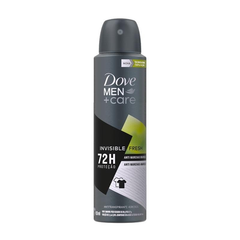 Dove Men+Care Invisible Fresh: 72h de Proteção