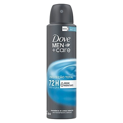 Dove Men+Care Proteção Total 150ml – Desodorante Aerosol 48h