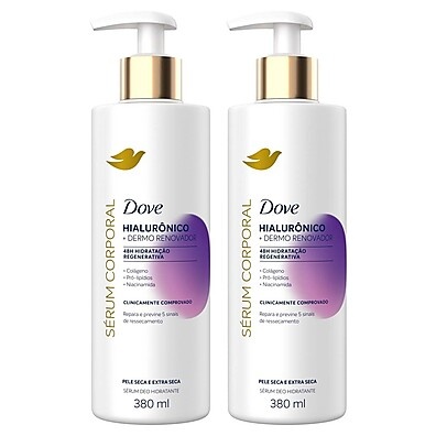 Dove Sérum Hialurônico: Hidratação 48h!