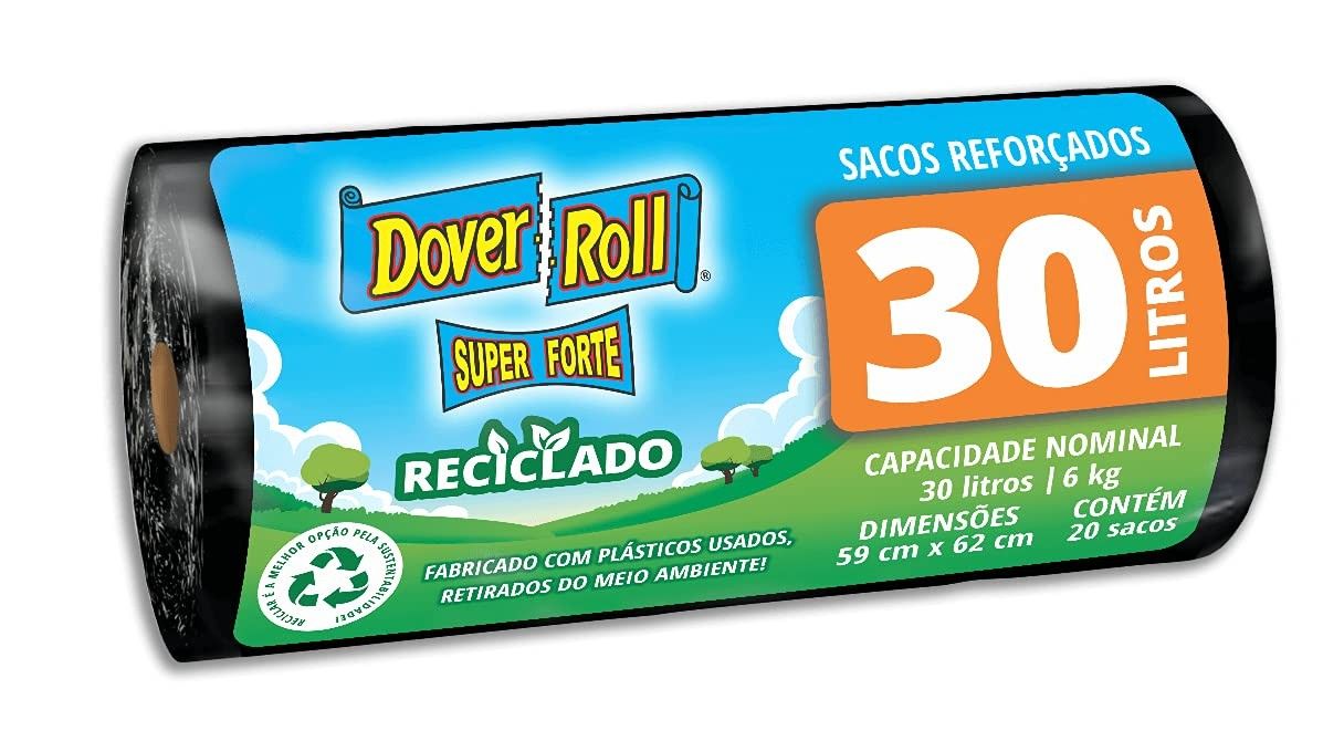 dover-roll-30l-preto-ecologico-forte-super-com-a-sacos-reciclado-lixo-rolo-20-para-a