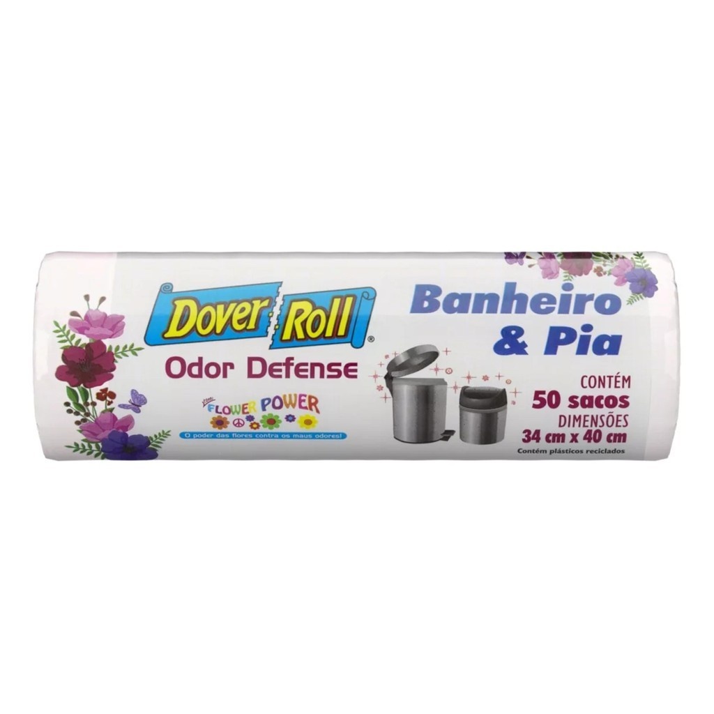 Dover Roll: Papel Higiênico Reciclado Perfumado 50un
