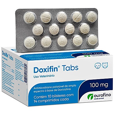 Doxifin 100mg: Antibiótico Eficaz para Cães e Gatos