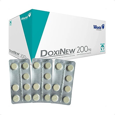 DoxiNew 200mg: Combata Infecções em Pets