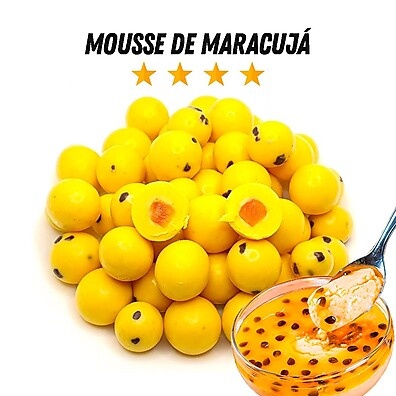 Drageado Mousse Maracujá P&P: Sabor Premium!