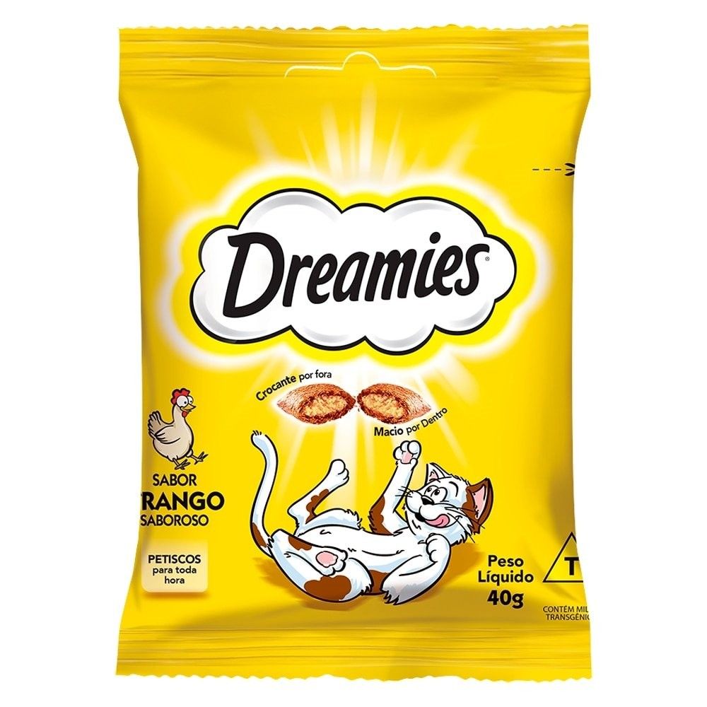 Dreamies Frango: 22 Pacotes de Sabor Irresistível!