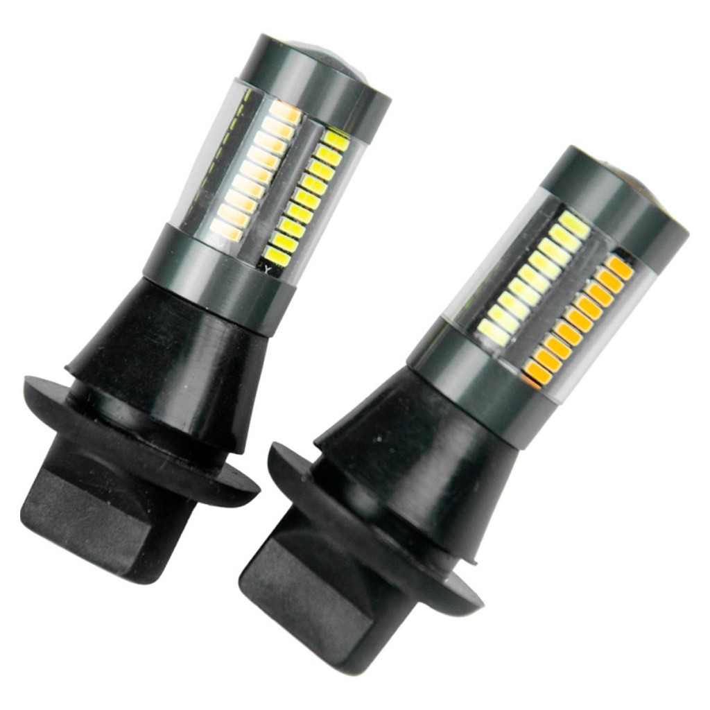DRL Dual Color Shocklight: Iluminação Automotiva 2 em 1