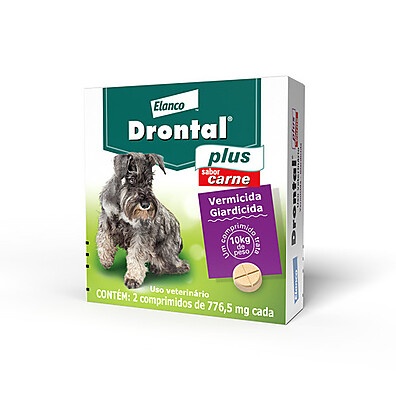 Drontal Plus: Vermífugo Sabor Carne para Cães