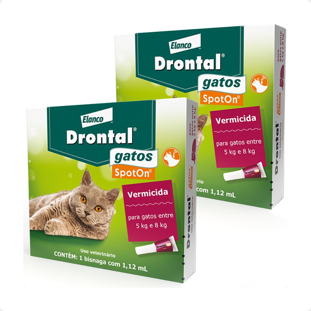 Drontal SpotOn Gatos: Vermífugo Fácil e Eficaz