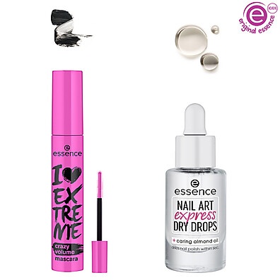Dry Drops + I Love Essence: Cílios e Unhas Impecáveis!
